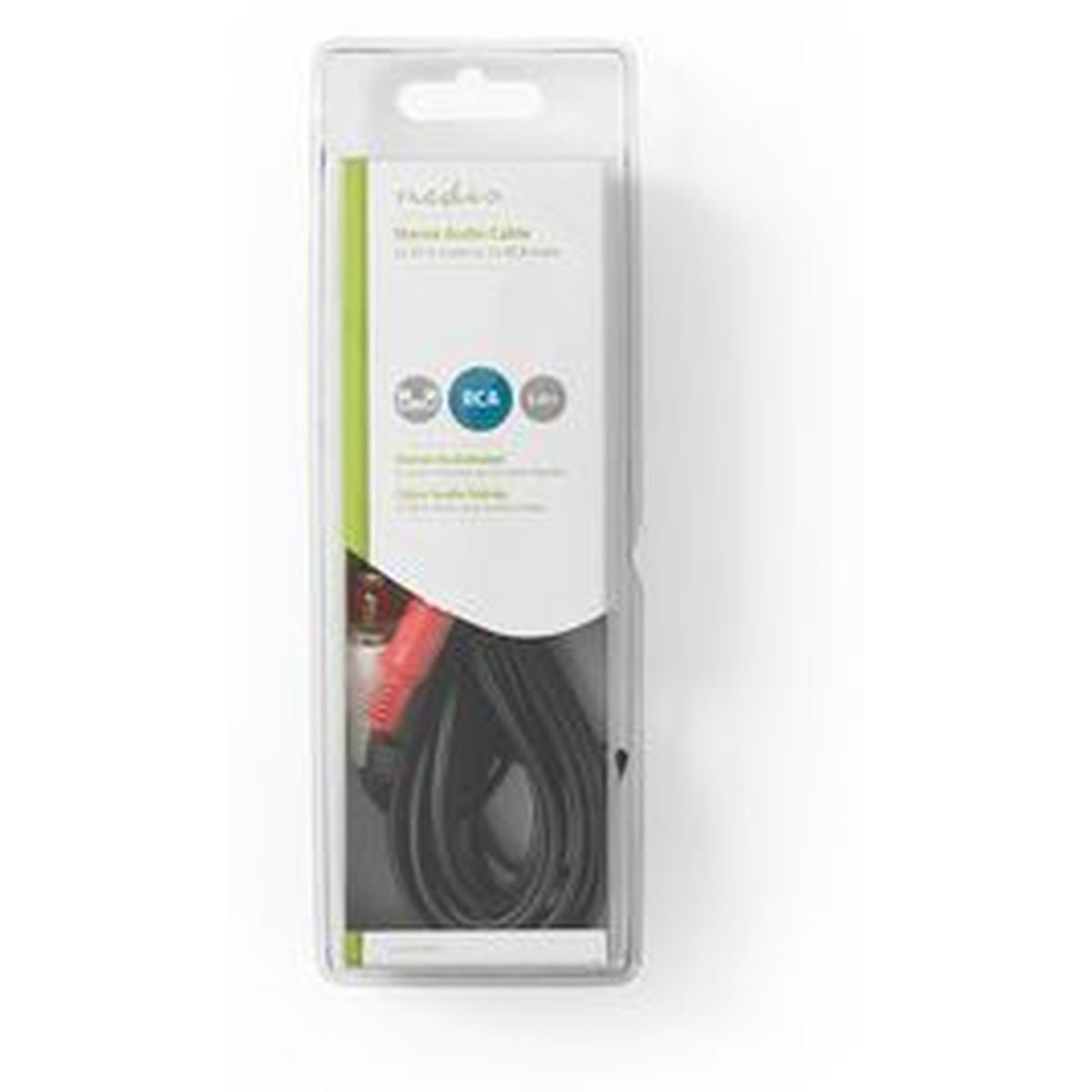 Nedis Stereo-Audio Cable 2X RCA M-2X RCA M 5.0m BK - image 3 of 3