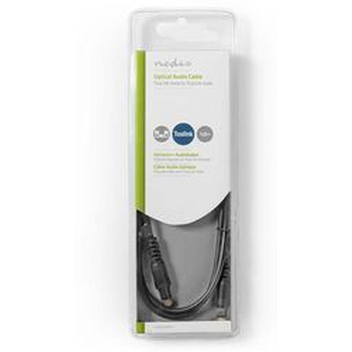 Nedis Optical Audio Cable TosLink M-TosLink M 1.0m BK - image 3 of 3