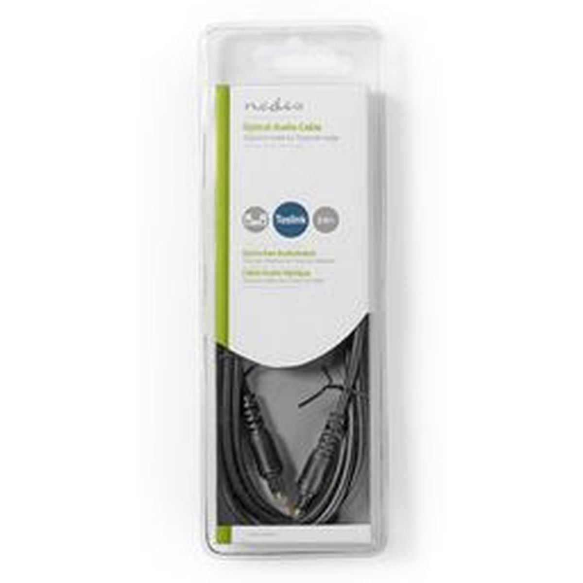 Nedis Optical Audio Cable TosLink M-TosLink M 2.0m BK - image 3 of 3