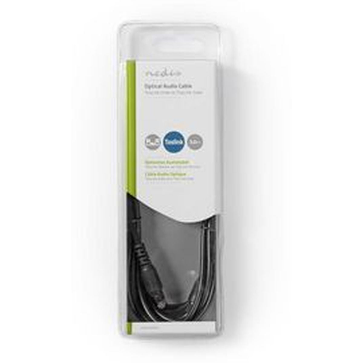 Nedis Optical Audio Cable TosLink M-TosLink M 3.0m BK - image 3 of 3