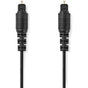 Nedis Optical Audio Cable | TosLink Male | TosLink Male | 10.0m Round PVC Black