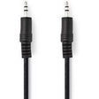 Nedis Stereo-Audio Cable 3.5mm M-3.5mm M 2.0m BK