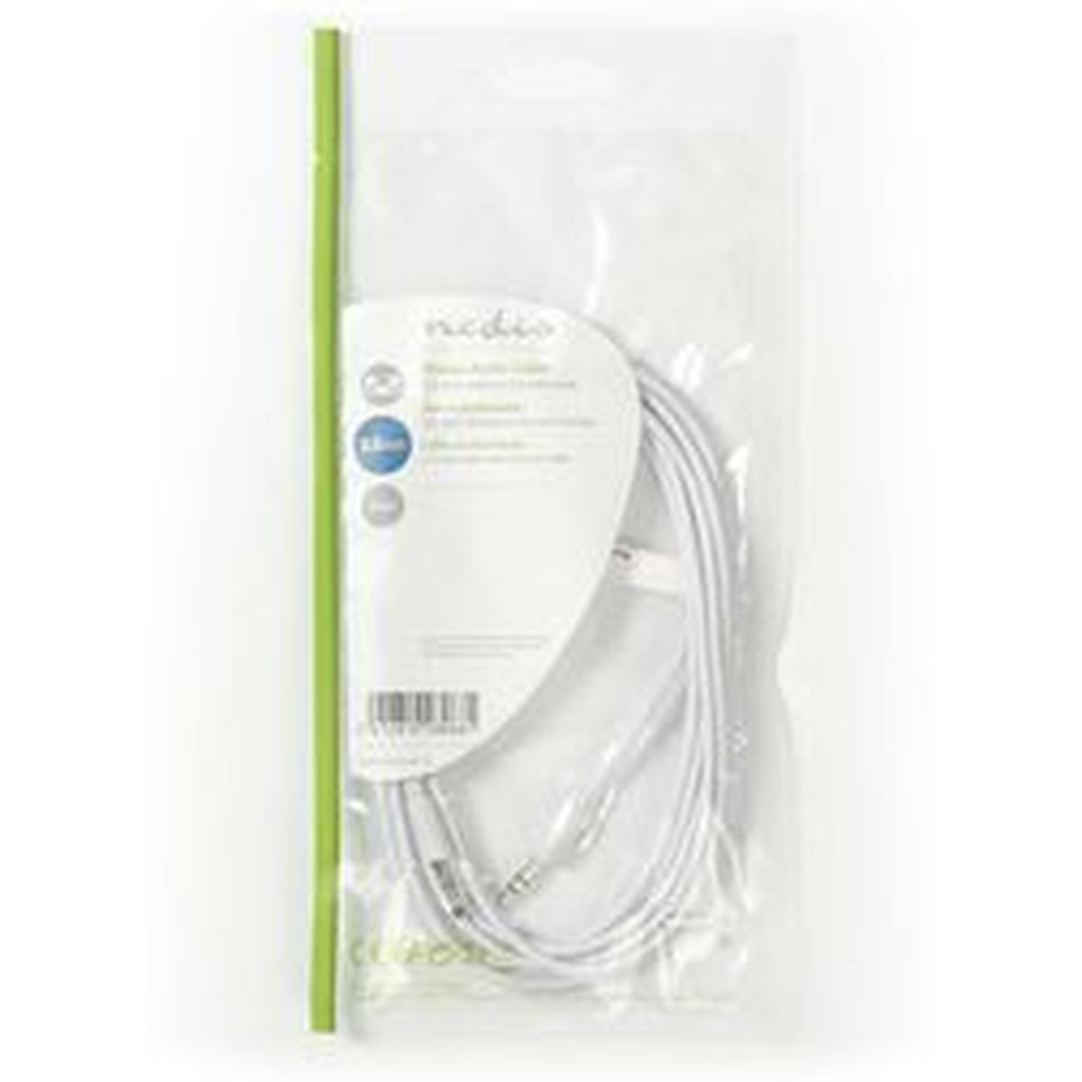 Nedis Stereo-Audio Cable 3.5mm M-3.5mm M 2.0m WH - image 4 of 4