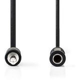 Nedis Stereo-Audio Cable 3.5mm M-6.35mm F 0.2m BK - image 2 of 4