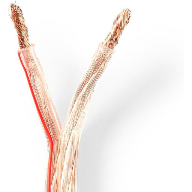 Nedis Speaker-Cable | 2X 6.00 mm² | CCA | 100.0m | Round
