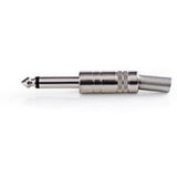 Nedis Jack-Monoconnector 6.35mm M 25 Pieces Metal