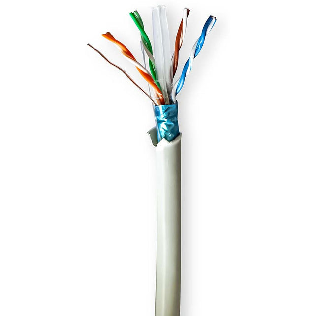 Nedis Network Cable Rol CAT6 Stranded F/UTP Copper 100.0 M Inside Round LSZH