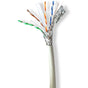 Nedis Network Cable CAT6a Solid S/FTP Copper 100 M Indoor LSZH GY