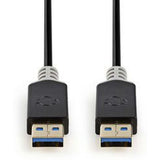 Nedis Cable USB 3.0 A M - A M 2.0m GY - image 2 of 4