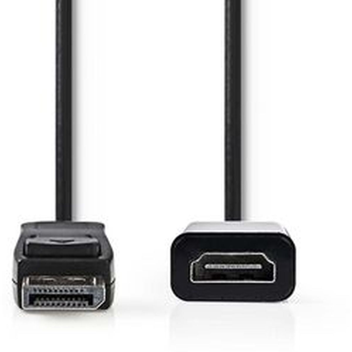 Nedis DisplayPort-HDMI-Cable DisplayPort M-HDMI F 0.2m BK - image 2 of 3