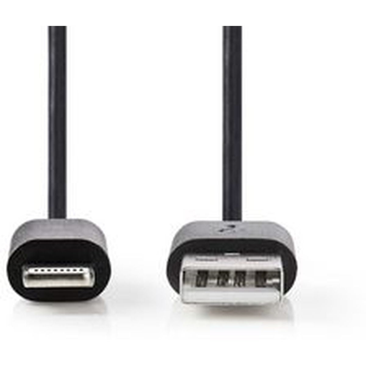 Nedis SYNC And Charge-Cable Apple Lightning-USB-A M 1.0m BK