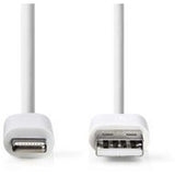 Nedis SYNC And Charge-Cable Apple Lightning-USB-A M 1.0m WH