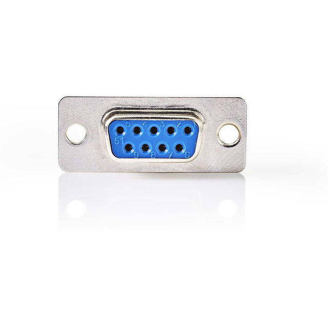 Nedis D-Sub-Chassisdeel | D-SUB 9-PINS Female | Silver | Box