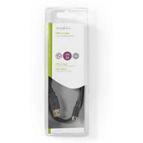 Nedis USB 2.0 Cable A M-Micro-B M 1.0m BK