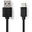 Nedis USB-Cable | Apple Lightning | USB-A Male | Vernikkeld