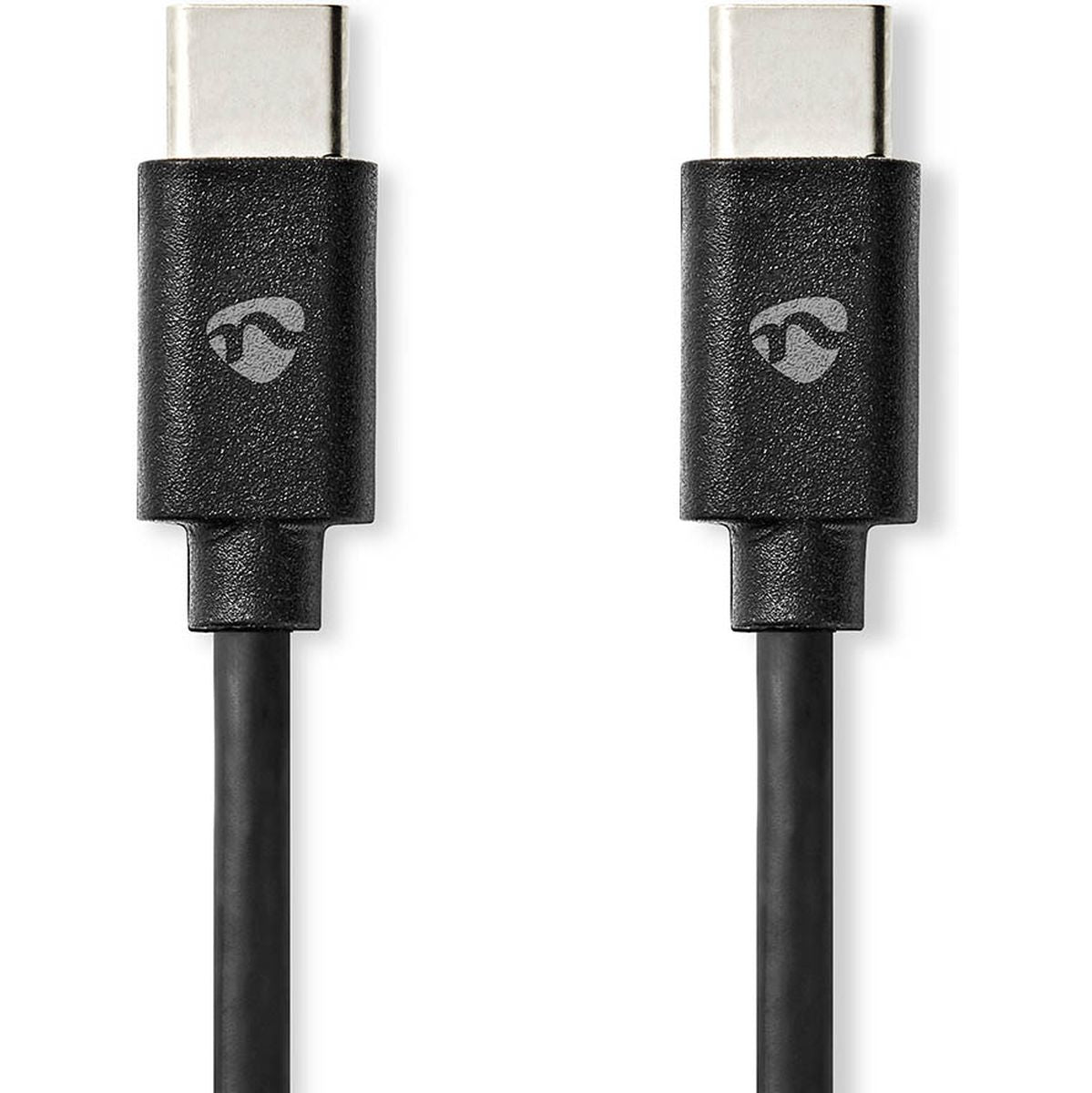 Nedis USB-Cable | USB 2.0 | USB-C Male | 60W | 480 Mbps | 2M | Black | Box