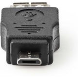 Nedis USB 2.0-Adapter Micro-B M-A F BK - image 3 of 4