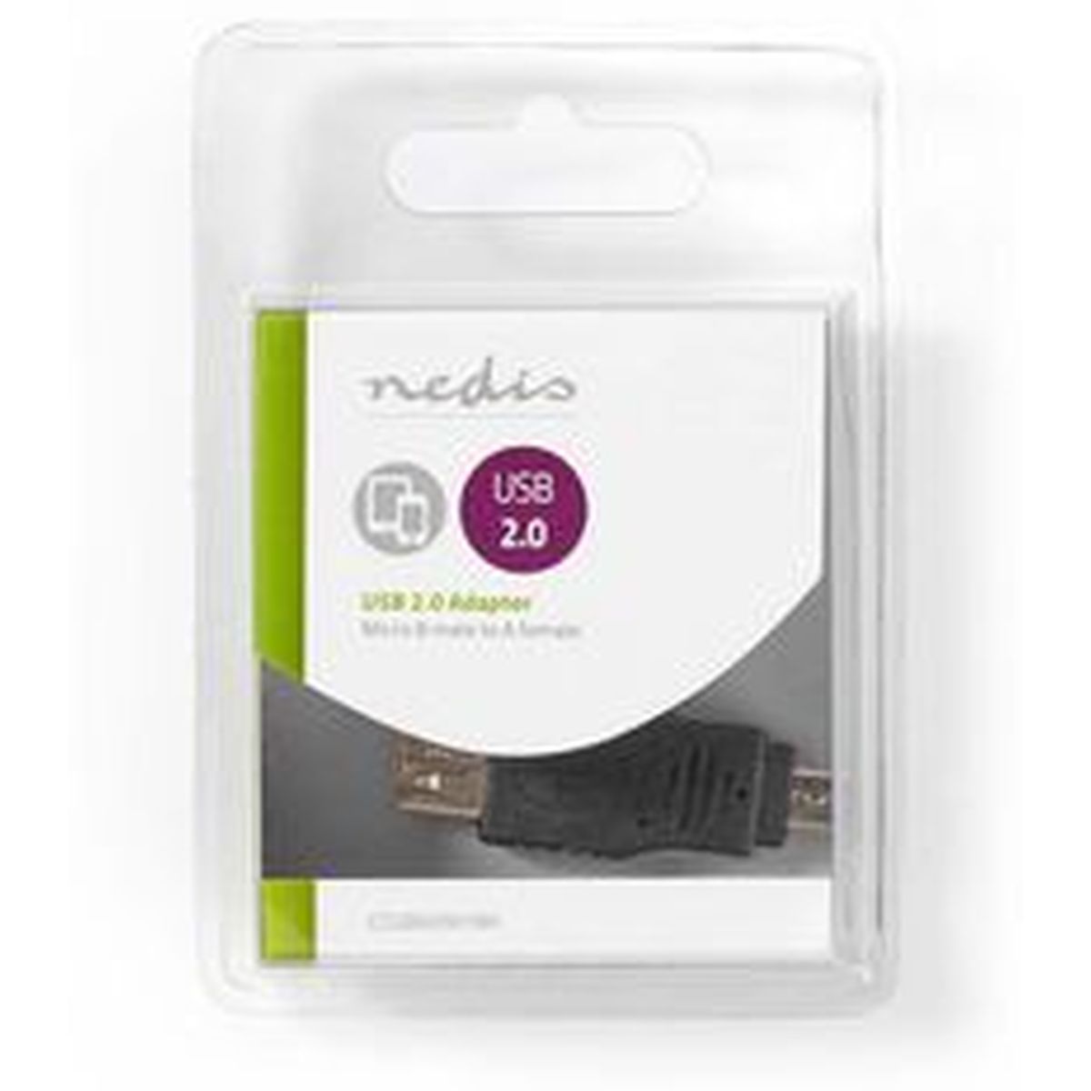 Nedis USB 2.0-Adapter Micro-B M-A F BK - image 4 of 4