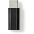 Nedis USB-C Adapter USB 2.0 USB-C M USB Micro-B F 480 Mbps Nickel Plated Box