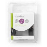Nedis USB 3.0-CABLE Type-C M-A F 0.15m BK - image 3 of 3