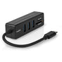 Nedis USB-Hub 1X USB-C 3X USB A F 5-Ports USB 3.2 USB Powered 5 Gbps (Micro)SD