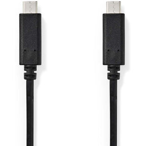Nedis USB-Cable USB 3.2 Gen 1 USB-C Male USB-C Male 60 W 4K@60Hz 3.00 M