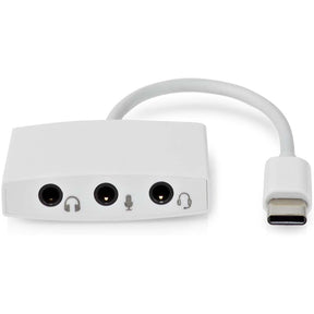 Nedis USB-C Adapter USB 2 USB-C M 3.5 mm F 0.10 M NP WH