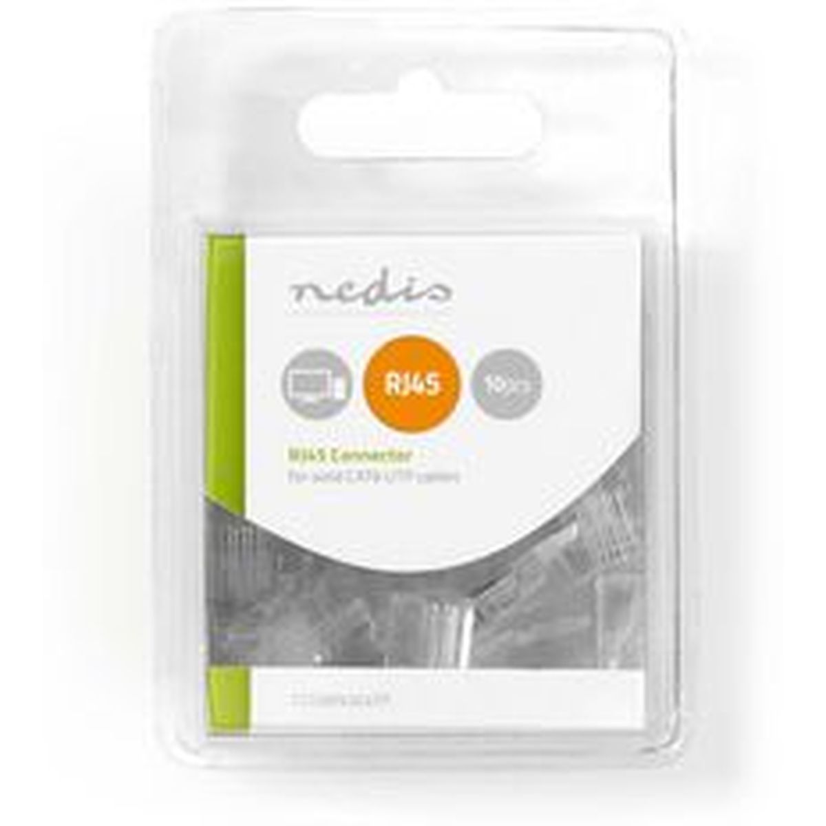 Nedis Network Connector RJ45 (8P8C) M-10 Pieces Transparant - image 3 of 4