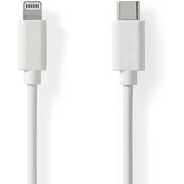 Nedis Lightning Cable USB 2.0 8-PINS USB-C M 480 Mbps 1 M Round