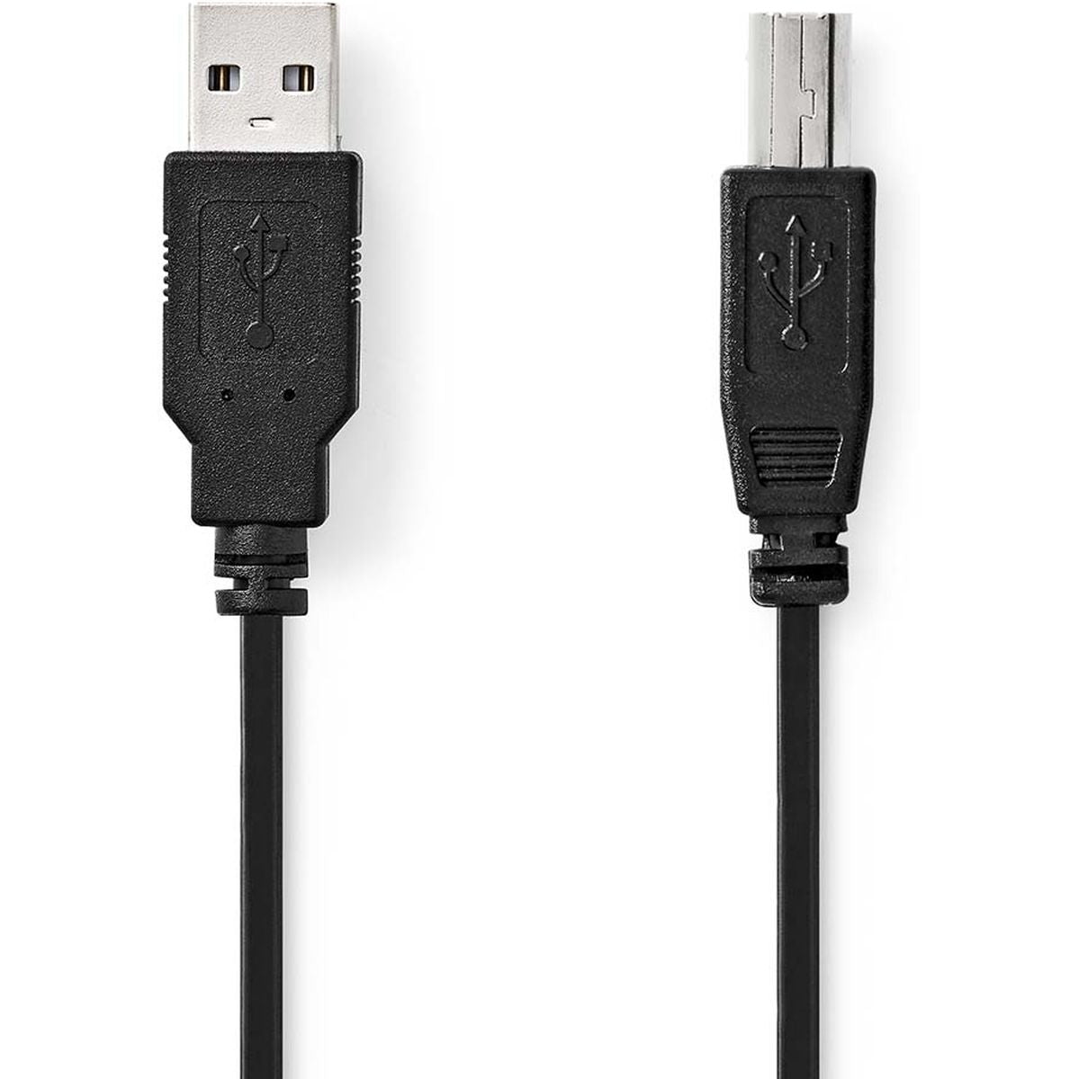 Nedis USB-Cable USB 2.0 USB-A Male USB-B Male 10 W 480 Mbps Nickel Plated 1.0m