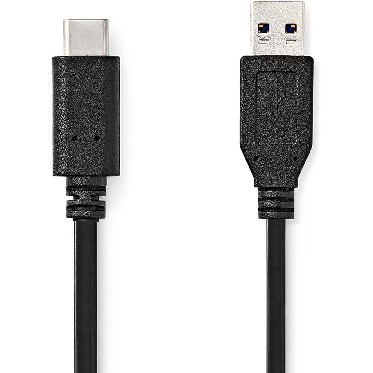 Nedis USB-Cable | USB 3.2 Gen 2 | USB-A Male | USB-C M | 60 W 10 Gbps 1m Black