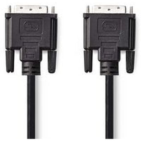 Nedis DVI-Cable DVI-D 24+1-PINS M - DVI-D 24+1-PINS M 10m BK