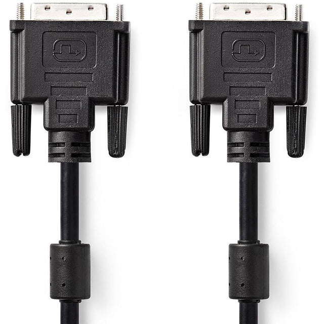 Nedis DVI-Cable | DVI-D 24 + 1-PINS Male | DVI-D 24 + 1-PINS