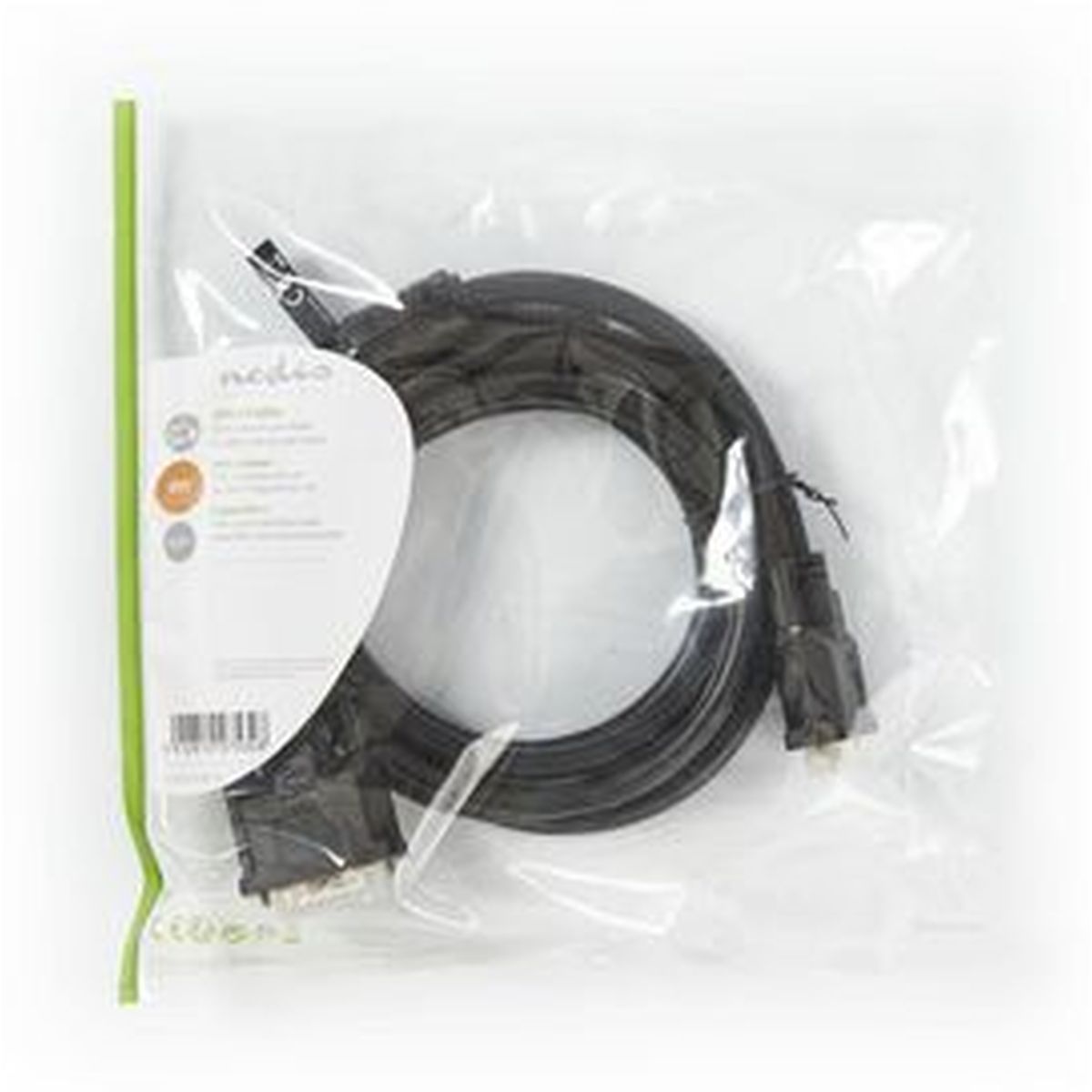 Nedis DVI-Cable DVI-I 24+5-PINS M-DVI-I 24+5-PINS M 2.0m BK - image 4 of 4