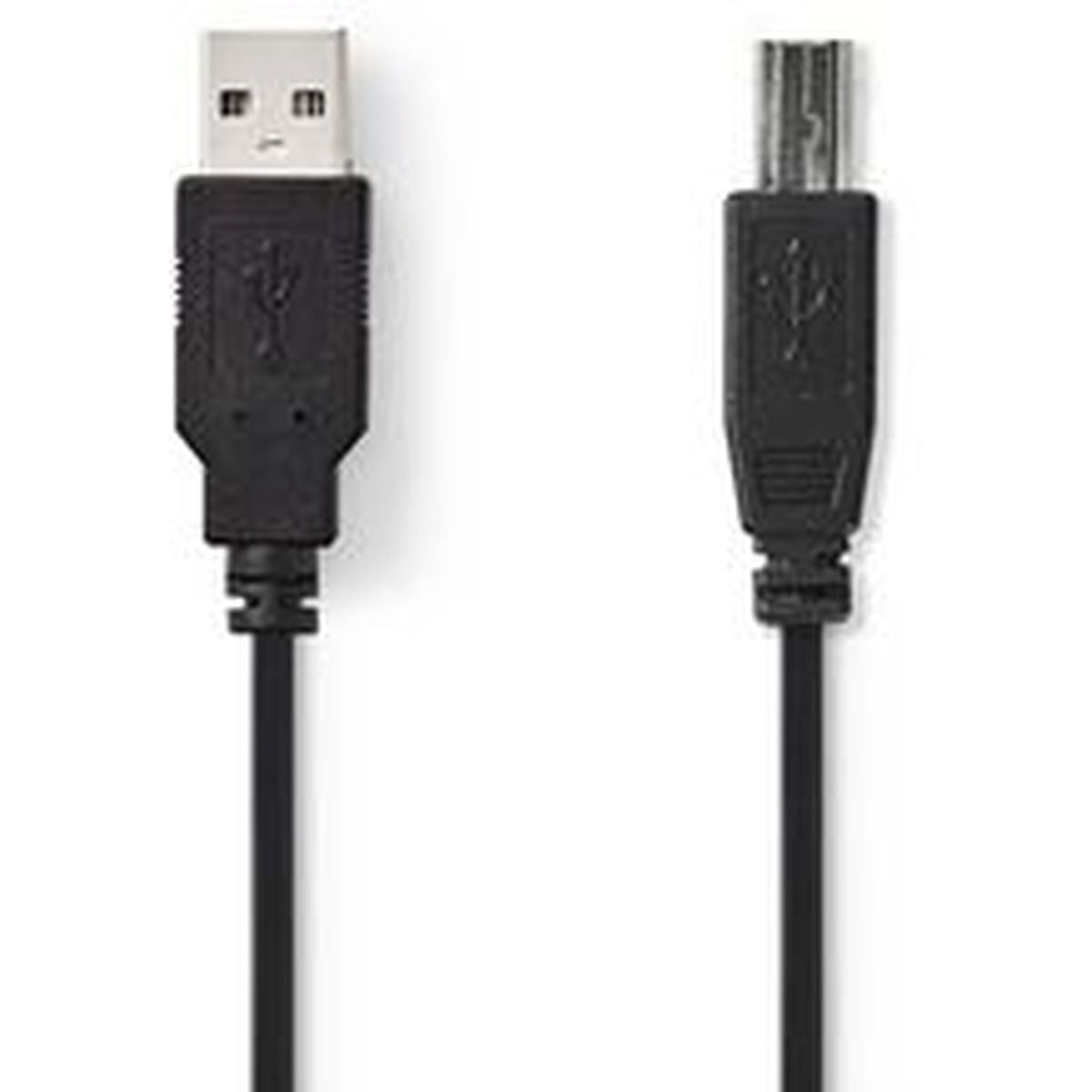 Nedis USB 2.0 Cable A M-B M 2.0m BK