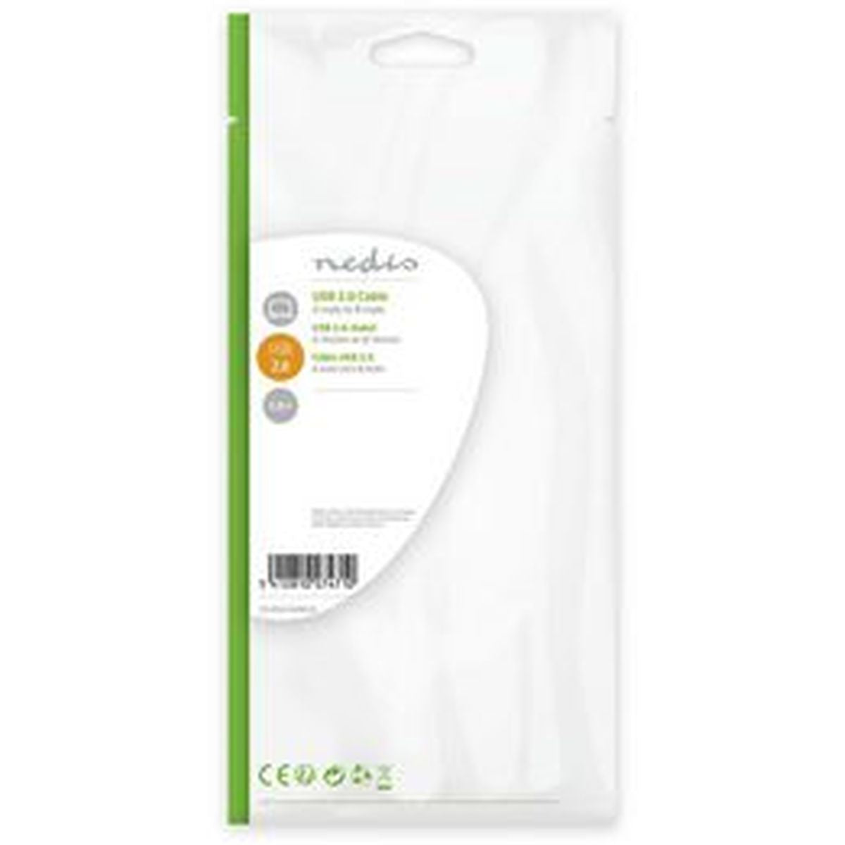 Nedis USB 2.0 Cable A M-B M 2.0m BK - image 3 of 4