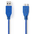 Nedis USB 3.0-CABLE A M-Micro-B M 5.0m BL