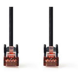 Nedis CAT6 S/FTP-Network Cable RJ45M-RJ45M 0.25m BK