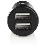 Nedis Auto-Charger 4.8 A 2 Outp USB-A BK