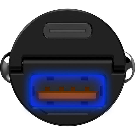 Celly Mini Car Charger 30W 1 USB + 1 USB - image 3 of 5