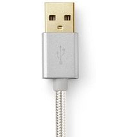 Nedis Data Cable Apple Lightning 8-PINS M-USB A M 1m Alu - image 5 of 5