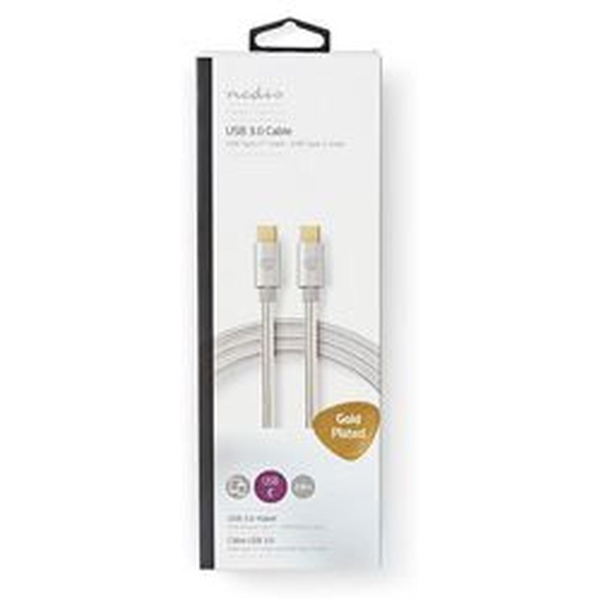 Nedis USB 3.1 Cable (GEN1) Type-C M - Type-C M 2m Aluminium - image 5 of 5