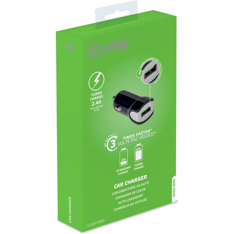 Celly USB Auto Charger 1 USB Port 2.4A Black - image 5 of 5