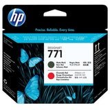 HP 771 Mte BK/Chromatic Red Printhead - image 2 of 2