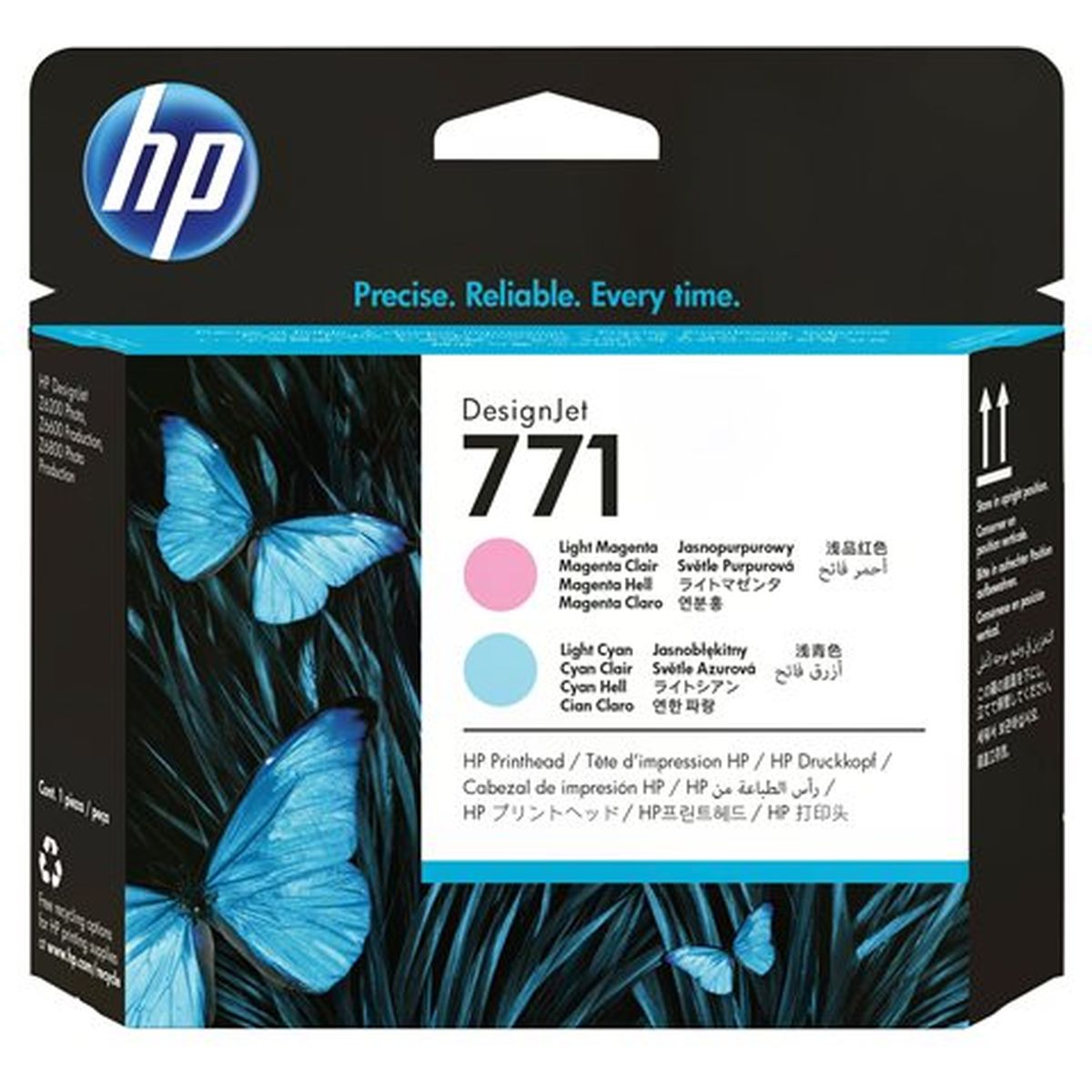 HP 771 LT Magenta/LT Cyan Printhead - image 2 of 2