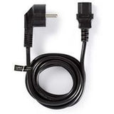 Nedis Power Cable Schuko M Angled - C13 (IEC-320-C13) 2m BK - image 4 of 4