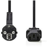 Nedis Power Cable Schuko M Angled-IEC-320-C13 2.0m BK