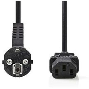 Nedis Power Cable Schuko M Angled-IEC-320-C13 2.0m BK