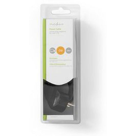 Nedis Power Cable Schuko M Angled-IEC-320-C13 2.0m BK - image 3 of 3