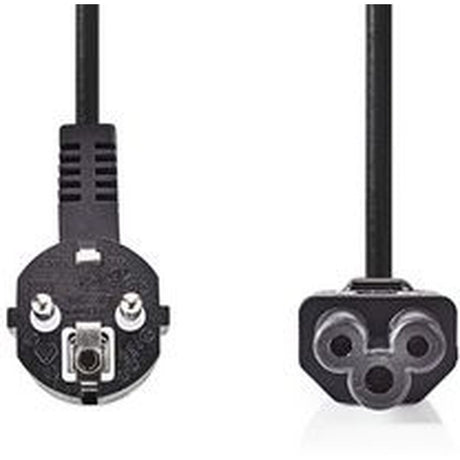 Nedis Power Cable Schuko M Angled-IEC-320-C5 2.0m BK - image 2 of 3
